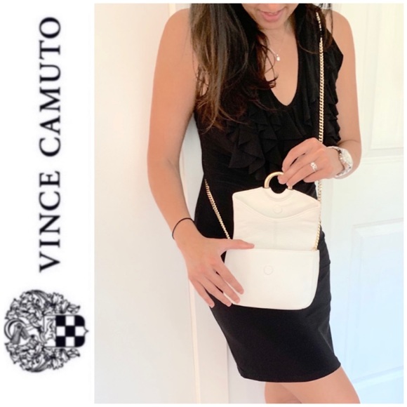 SOLD Vince Camuto genuine leather crossbody clutch - Picture 2 of 3